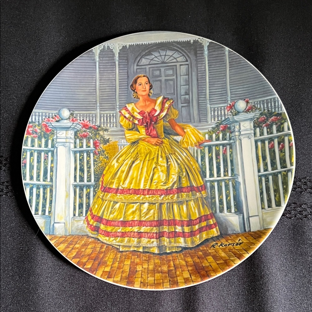 Knowles Collector's Plate - #16202c Gone With The Wind Melanie. The third